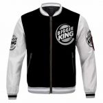 Notorious Biggie King Black And White Varsity Jacket