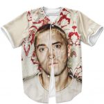 Oriental Background Pattern Eminem Baseball Uniform