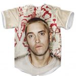 Oriental Background Pattern Eminem Baseball Uniform