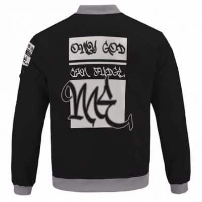 Rapper Tupac Shakur Only God Can Judge Me Bomber Jacket