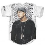 Slim Shady Famous Rapper Eminem Cool Baseball Uniform