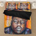 The Notorious B.I.G. Tribute Portrait Art Bedding Set