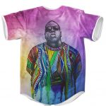 The Notorious BIG Biggie Smalls Colorful Design Cool Baseball Jersey