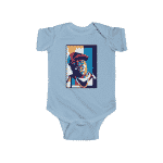 The Notorious BIG Colorful Geometric Art Newborn Bodysuit