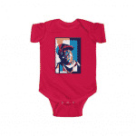 The Notorious BIG Colorful Geometric Art Newborn Bodysuit