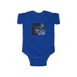 The Notorious BIG Juicy Typographics Cool Infant Bodysuit