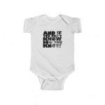 The Notorious BIG Juicy Typographics Cool Infant Bodysuit