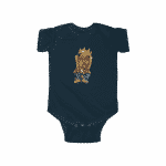 The Notorious BIG Sitting On Throne Art Awesome Infant Onesie