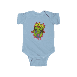 The Notorious BIG Zombie Art Parody Badass Infant Onesie