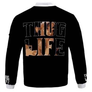 Thug Life Tupac Amaru Shakur Dope Black Bomber Jacket