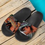 Tupac Amaru Shakur Thug Life Art Awesome Slide Sandals