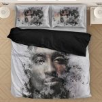 Tupac Makaveli Painting Effect Art Cool Bedding Set