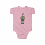 The Notorious BIG Skull Illustration Dope Baby Onesie