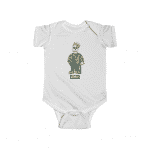 The Notorious BIG Skull Illustration Dope Baby Onesie