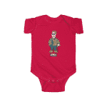 The Notorious BIG Skull Illustration Dope Baby Onesie