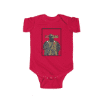 Brooklyn Rapper Notorious BIG Portrait Amazing Infant Onesie