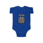 Brooklyn Rapper Notorious BIG Portrait Amazing Infant Onesie