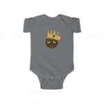 Biggie Smalls Wearing Crown Emoji Adorable Baby Bodysuit