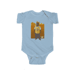 Brooklyn Badboy The Notorious Big Cartoon Art Baby Clothes