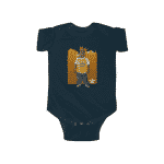 Brooklyn Badboy The Notorious Big Cartoon Art Baby Clothes