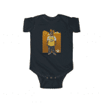 Brooklyn Badboy The Notorious Big Cartoon Art Baby Clothes