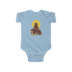 The Notorious BIG Buddha Parody Artwork Newborn Bodysuit