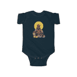 The Notorious BIG Buddha Parody Artwork Newborn Bodysuit