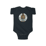 Big Poppa Hip-Hop R&B Music Illustration Cool Newborn Onesie