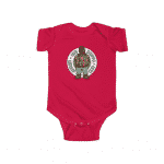 Big Poppa Hip-Hop R&B Music Illustration Cool Newborn Onesie