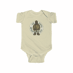 Big Poppa Hip-Hop R&B Music Illustration Cool Newborn Onesie