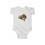 Swag Vibe The Notorious BIG Smoking Stylish Infant Onesie