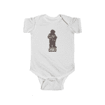 The Notorious BIG Counting Money Cartoon Dope Infant Onesie