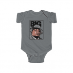American Rapper The Notorious BIG Smoking Epic Baby Onesie
