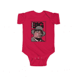 American Rapper The Notorious BIG Smoking Epic Baby Onesie