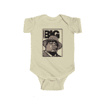 American Rapper The Notorious BIG Smoking Epic Baby Onesie