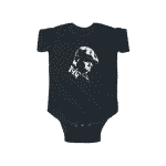 East-Coast Rapper Biggie Smalls Minimalist Art Infant Onesie