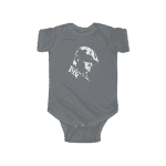 East-Coast Rapper Biggie Smalls Minimalist Art Infant Onesie