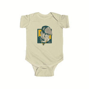 American Rapper The Notorious B.I.G. Art Cool Baby Onesie