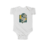 American Rapper The Notorious B.I.G. Art Cool Baby Onesie