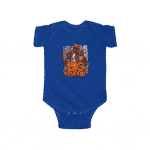 Big Poppa Holding Cigar & Alcohol Dope Biggie Infant Romper