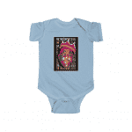 The Notorious BIG Wearing Crown Pop Art Dope Infant Romper
