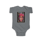The Notorious BIG Wearing Crown Pop Art Dope Infant Romper