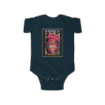 The Notorious BIG Wearing Crown Pop Art Dope Infant Romper