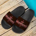Vintage Look Makaveli Cross Art Cool 2Pac Slide Sandals
