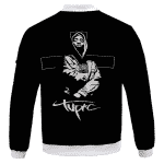West Coast 2Pac Amaru Shakur Silhouette Black Bomber Jacket
