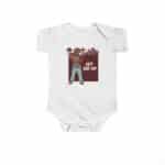West Coast City View Chibi Tupac Shakur Hit 'Em Up Baby Onesie