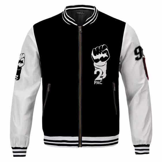 West Coast Gangsta Rapper 2Pac Shakur Legacy Varsity Jacket
