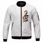 West Coast Hip Hop Icon 2Pac Shakur Face Art Bomber Jacket
