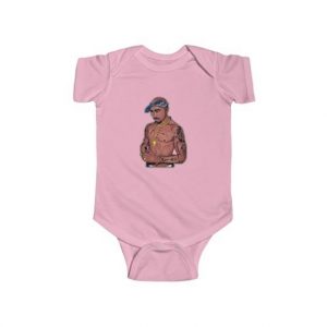 West Coast Hip Hop Rapper Makaveli Baby Toddler Bodysuit