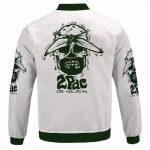 West Coast Legendary Rapper 2Pac Iz Alive Bomber Jacket